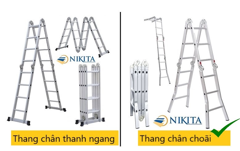 thang nh&ocirc;m gấp TGA47